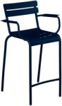 Fermob Sötétkék fém bárszék Fermob Luxembourg 69, 5 cm (FB-4113-92)