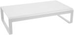 Fermob Fehér alumínium kerti dohányzóasztal Fermob Bellevie 138 x 80 cm (FB-8453-01)