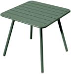 Fermob Sötétzöld fém asztal Fermob Luxembourg 80 x 80 cm (FB-4135-02)