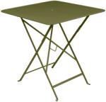 Fermob Zöld fém összecsukható asztal Fermob Bistro 71 x 71 cm - pesto ernyő (FB-0244-D3)