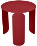 Fermob Piros fém kerti oldalasztal Fermob Bebop 45 cm (FB-5610-43)