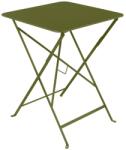 Fermob Zöld fém összecsukható asztal Fermob Bistro 57 x 57 cm - pesto ernyő (FB-6042-D3)