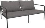 HOUE Szürke kárpitozott kerti kanapé HOUE Avon 159 cm II (14207-6412)