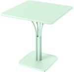 Fermob Menta zöld fém asztal Fermob Luxembourg talapzat 71 x 71 cm (FB-4142-A7)