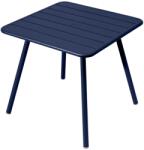 Fermob Sötétkék fém asztal Fermob Luxembourg 80 x 80 cm (FB-4135-92)