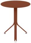 Fermob Földpiros fém asztal Fermob Rest'O Ø 60 cm (FB-8810-20)
