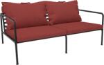 HOUE Piros kárpitozott kerti kanapé HOUE Avon 159 cm II (14207-1612)