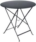 Fermob Antracit fém összecsukható asztal Fermob Bistro Ø 77 cm (FB-0233-47)