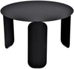 Fermob Fekete fém kerti dohányzóasztal Fermob Bebop 60 cm (FB-5613-42)