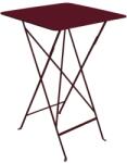 Fermob Cseresznyepiros fém összecsukható bisztróasztal Fermob Bistro 71 x 71 cm (FB-0250-B9)