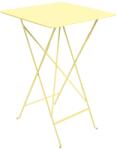 Fermob Citromsárga fém összecsukható bisztróasztal Fermob Bistro 71 x 71 cm (FB-0250-A6)