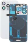 Apple iPhone 16 Pro Max - Hátsó üveg + Kamera lencse + Fémlemez + Magsafe mágnes (White Titanium)