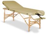 HABYS® Masa de masaj pliabila HABYS® Gallo Plus Culoare: bej (#33) - Vinyl Flex, Dimensiunea și culoarea cadrului: 200 x 76 cm - fag deschis