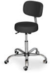 HABYS® Scaun cosmetic cu spatar HABYS® Stella Pro Culoare: negru (#15) - Vinyl Flex