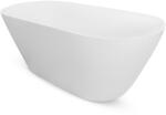 Besco Cada freestanding Besco Moya 170x72cm, alb, ventil click-clack cu top cleaning alb (#WMD-170-MKW)