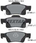 TEXTAR Set placute frana TEXTAR 2519601 (2519601) - fixbox