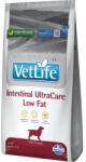 Vet Life Natural Diet Dog Intestinal Ultracare Low Fat gyógytáp kutyák részére 10kg - vetpluspatika