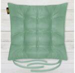 EUROFIRANY Ada ülőpárna megkötővel Világos türkiz 40x40x6 cm