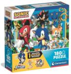 Clementoni Sonic a sündisznó 180 darabos puzzle + matrica - Clementoni (JVL-CMC29799)
