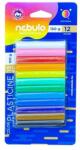 Nebulo Gyurma NEBULO színes 12 színű készlet 150 g (SZGY-12-150) - fotoland