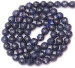  Safir Albastru Rotund Fatetat 6x6 mm - Cristalul Intelepciunii Divine - Margele pentru Bijuterii