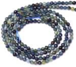 Safir Ceylon Sri Lanka Rotund Fatetat 3x3 mm - Cristalul Intelepciunii Divine - Margele pentru Bijuterii