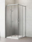 Radaway Idea 8 KDD szögletes zuhanykabin 90x80 átlátszó (14431)