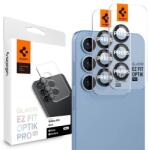 Spigen OPTIK PRO HD kameravédő üveg 2db (9H, csak lencse) FEKETE Samsung Galaxy S25 (SM-S931) (AGL09092)