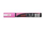uni Krétamarker, 1, 8-2, 5 mm, UNI PWE-5M , fluor rózsaszín (264655000)