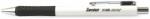 FlexOffice Golyóstoll, 0, 4 mm, nyomógombos, FLEXOFFICE Senior , fekete (FO-026BLACK) - tabexpress