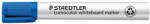 STAEDTLER Táblamarker, 2 mm, kúpos, STAEDTLER Lumocolor® 351 , kék (351-3)