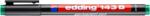 edding Alkoholos marker, OHP, 1 mm, EDDING 143 B , zöld (4-143004)