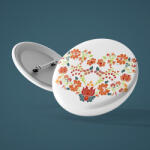  Kalocsai Népi Virágos - Kitűző (tu857001)