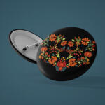  Kalocsai Népi Virágos - Kitűző (tu171365)