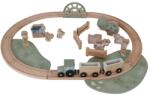 Little Dutch Trenulet cu sine din lemn si accesorii - Little Farm - Little Dutch