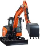 Kubota Japonia Miniexcavator Kubota cu cabina, 5.5 tone, motor diesel Kubota 47.6 CP, Kubota U56-5 (U56-5)