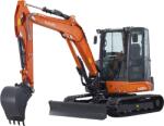 Kubota Japonia Miniexcavator Kubota cu cabina, 5.4 tone, motor diesel Kubota 47.6 CP, Kubota KX060-5 (KX060-5)