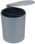 Hafele Cos gunoi incorporabil in dulap, 13L, plastic, gri (503.26.023) Cos de gunoi