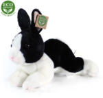 Rappa Nyuszi plüssfigura fekete-fehér színben 23 cm