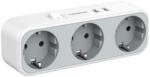 Tessan 3 Plug + 2 USB Switch (TS-322)