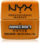 NYX Professional Makeup A Minecraft Movie highlighter árnyalat Going Gold 8 g