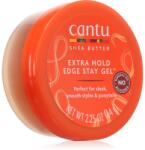 CANTU Shea Butter Extra Hold Edge fixáló gél a hullámos és göndör hajra Shea vajjal 67 ml