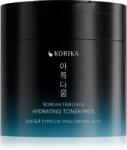 KORIKA Korean Heritage Silk & 8 Types of Hyaluronic Acid Hydrating Toner Pads почистващи тампони с хидратиращ ефект 70 бр