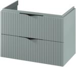 Cersanit Tirso dulap 79.4x44.7x57.2 cm sub chiuveta pe perete albastru-verde S1017-001 (S1017001)