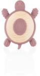 Zopa Silicone Wooden Teether Turtle гризалка 0 m+ Old Pink