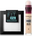 Maybelline Instant Anti-Age Eraser, Fit Me Matte+Poreless Set (KSDE1217)