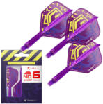 Target Fluturas si tija darts Target K-Flex Luke Littler World Champion, fluturas tip no6 si tija scurta (TRG410180)