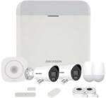 HikVision Sistem alarma antiefractie Hikvision AcuSense DarkFighter CCTV Intrusion, 2.8 mm, 4 MP, LAN, WiFi, GPRS, 16 partitii, 64 zone/iesiri, 32 utilizatori, 868 MHz, carduri memorie incluse (HIK-CCTV-INTRUSI