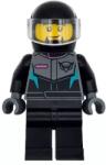 LEGO® cty1712 - LEGO minifigura versenypilóta, fekete ruhában (cty1712)