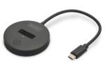 Freecom Digitus DA-71547 Dokkoló Állomás Tárolóegységhez USB 3.2 Gen 2 Type-C Fekete